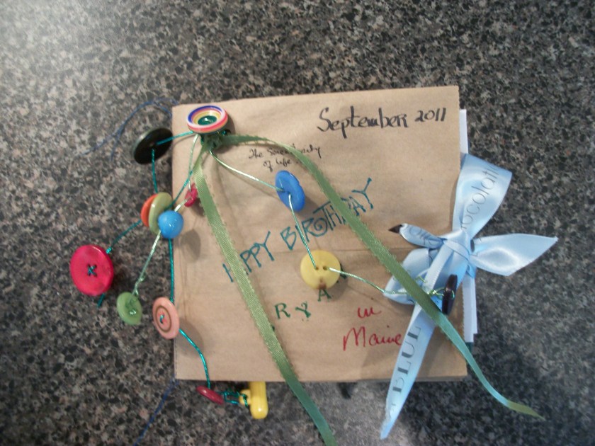 Bryan's birthday card, Sept 2011