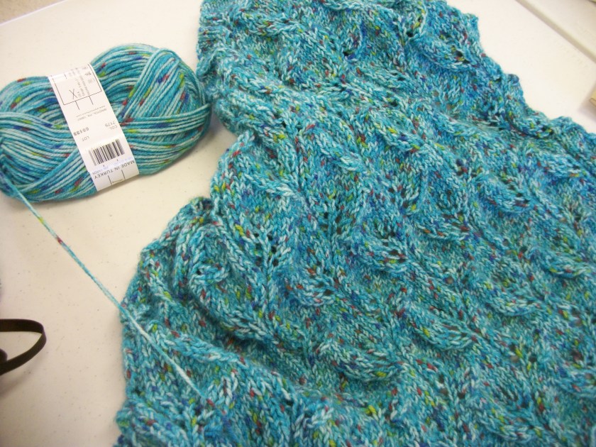 Giovann's baby blanket, April 2012