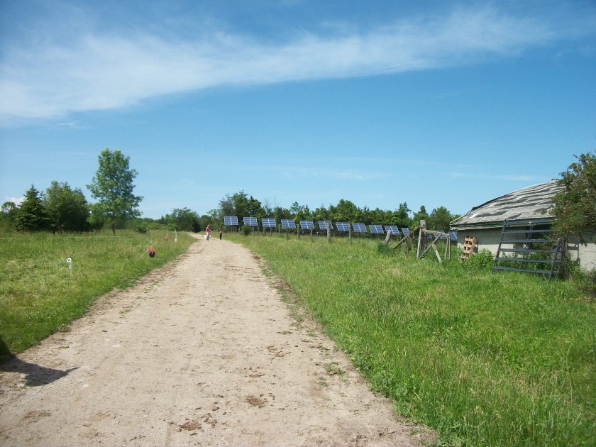 Essex Farm, solar panels