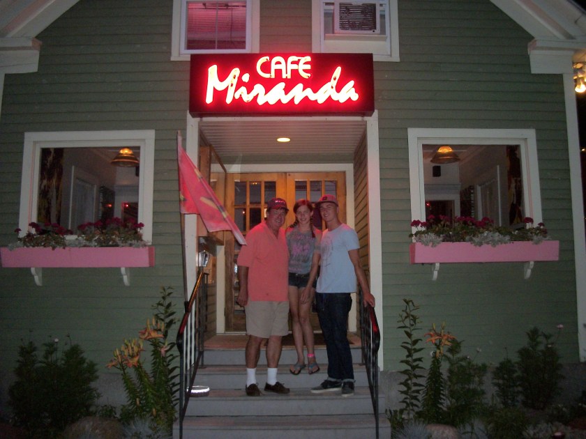 Greg's crew, Cafe Miranda