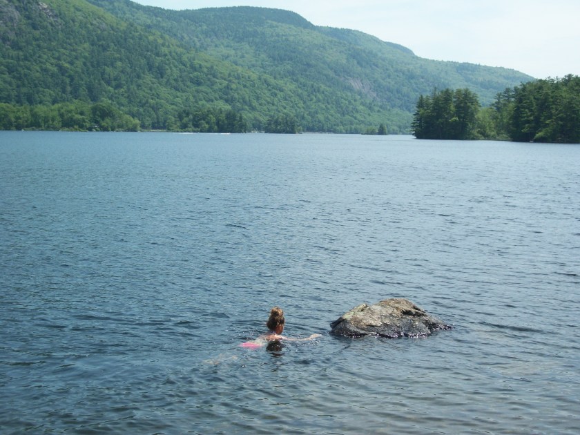 Greg's crew, Fiona at Fiona's Rock