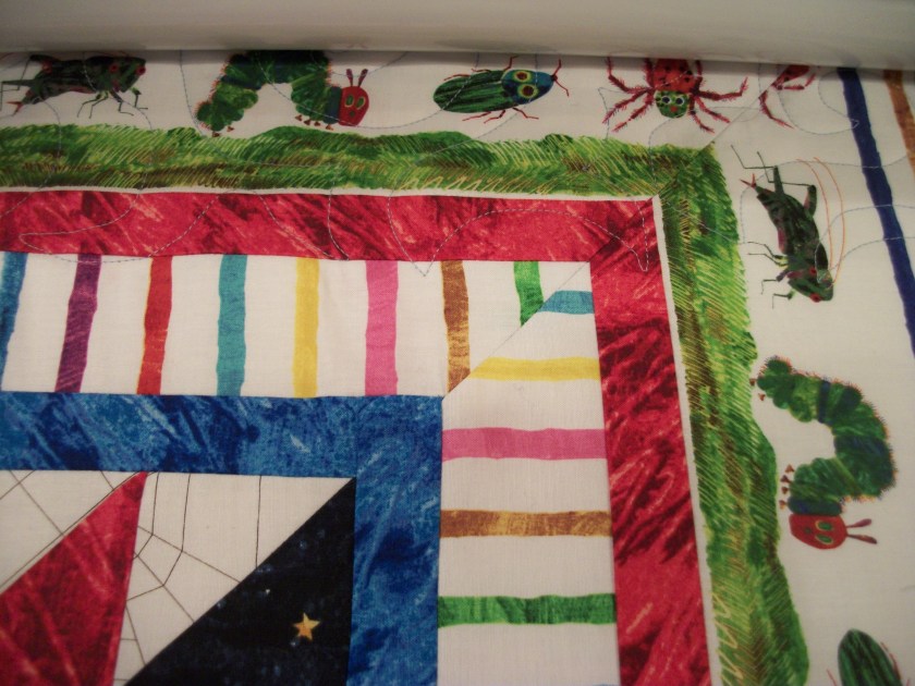 Hungry Caterpillar mitered border